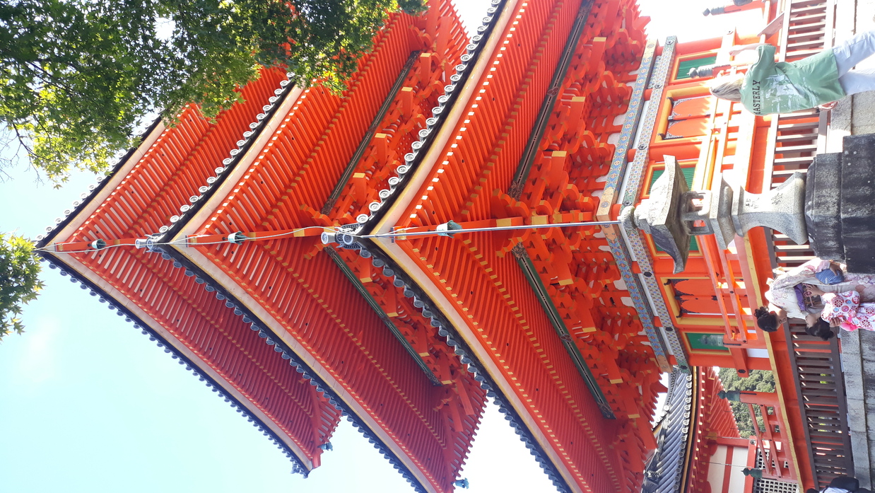 kiyomizu dera eingangs turm